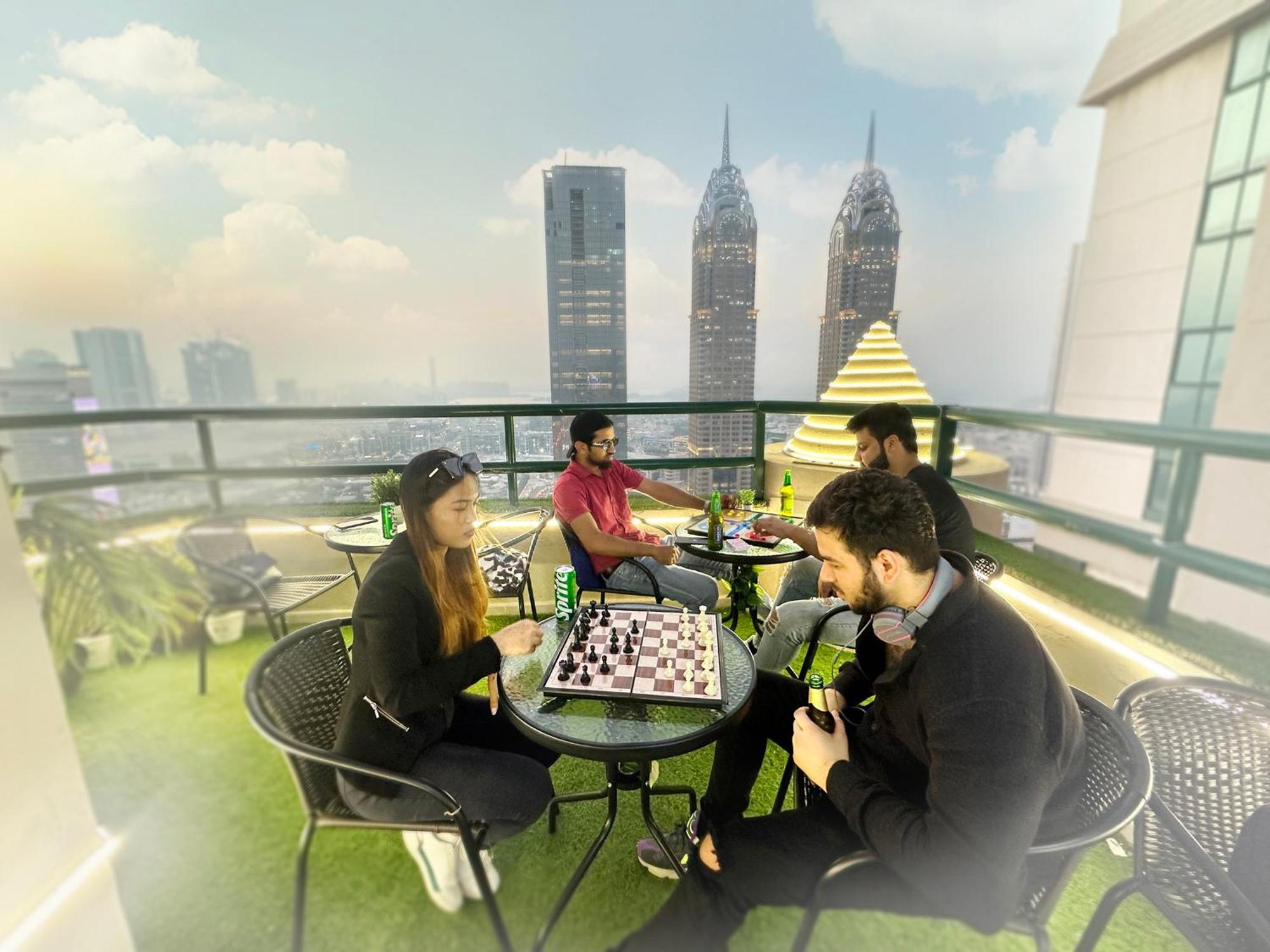 Horizon View Partition Room In Barsha Heights Near Metro Dubai Exterior photo